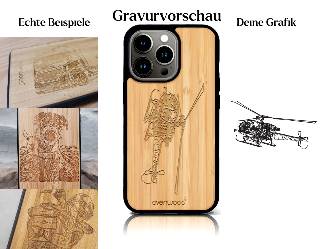 INDIVIDUEL iPhone 15 Pro bambou plastique
